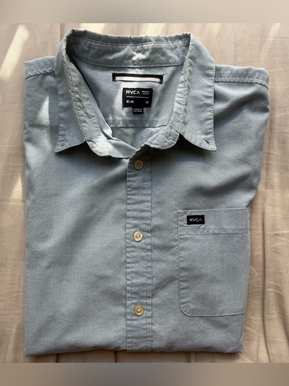 Short Sleeve Button Down - Medium RVCA